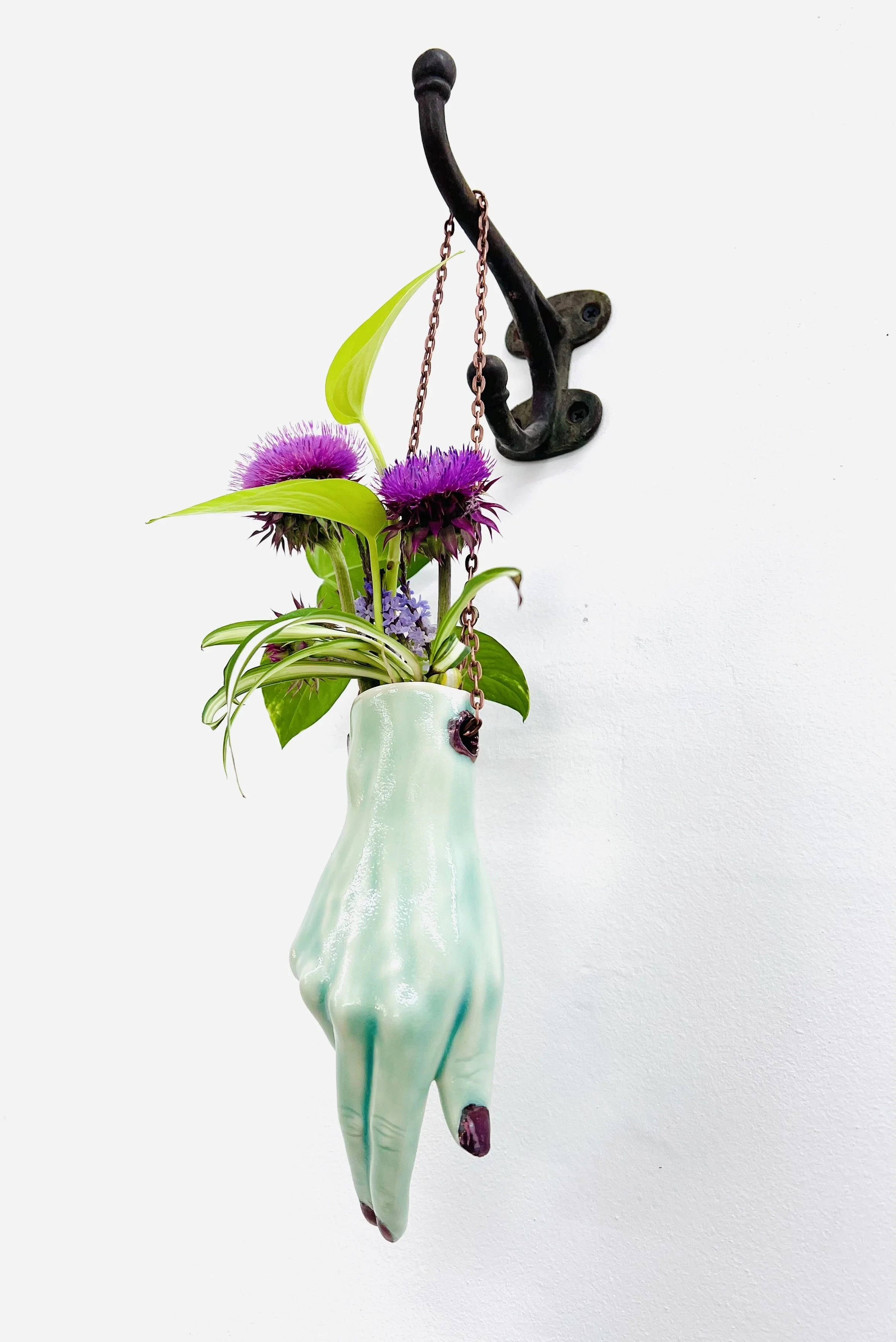 Teal Celadon two finger Right Hand Planter_07.jpg