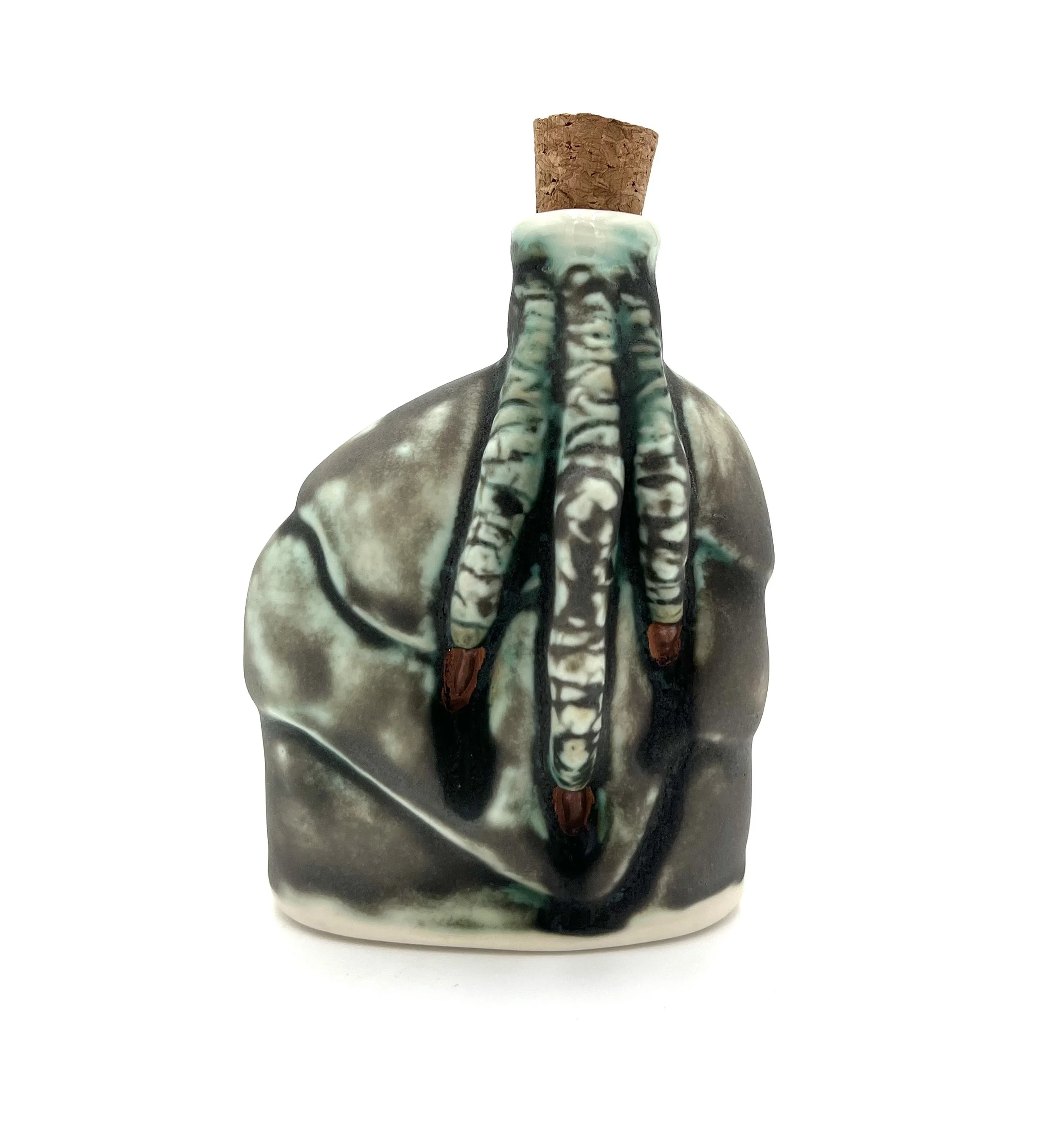 oxidized copper vulture claw flask_01.jpg