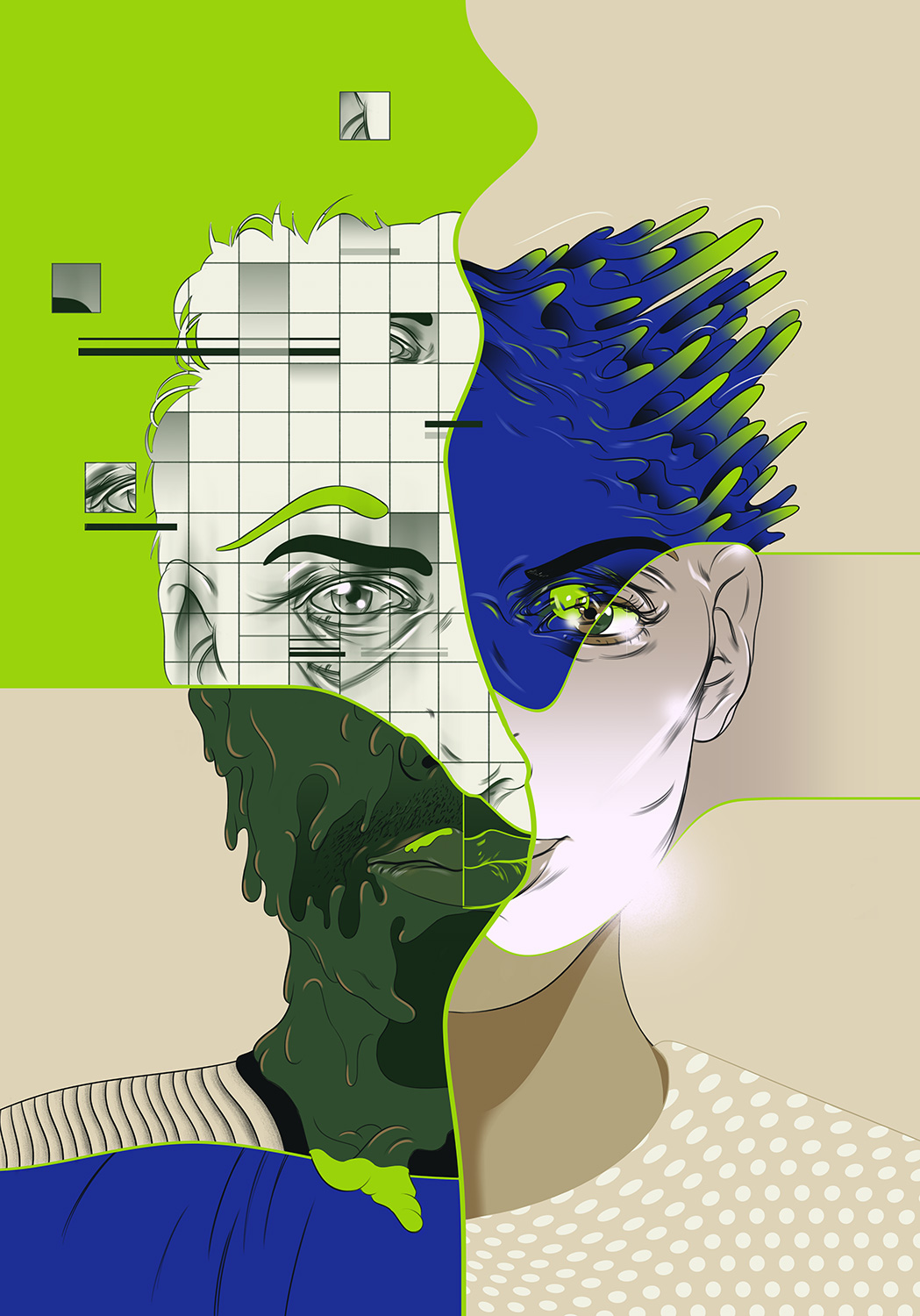 'Once within the scramble suit, one cannot be identified by voice or even by technological voiceprint, or by appearance. he looks, does he not, like a vague blur and nothing more?'
