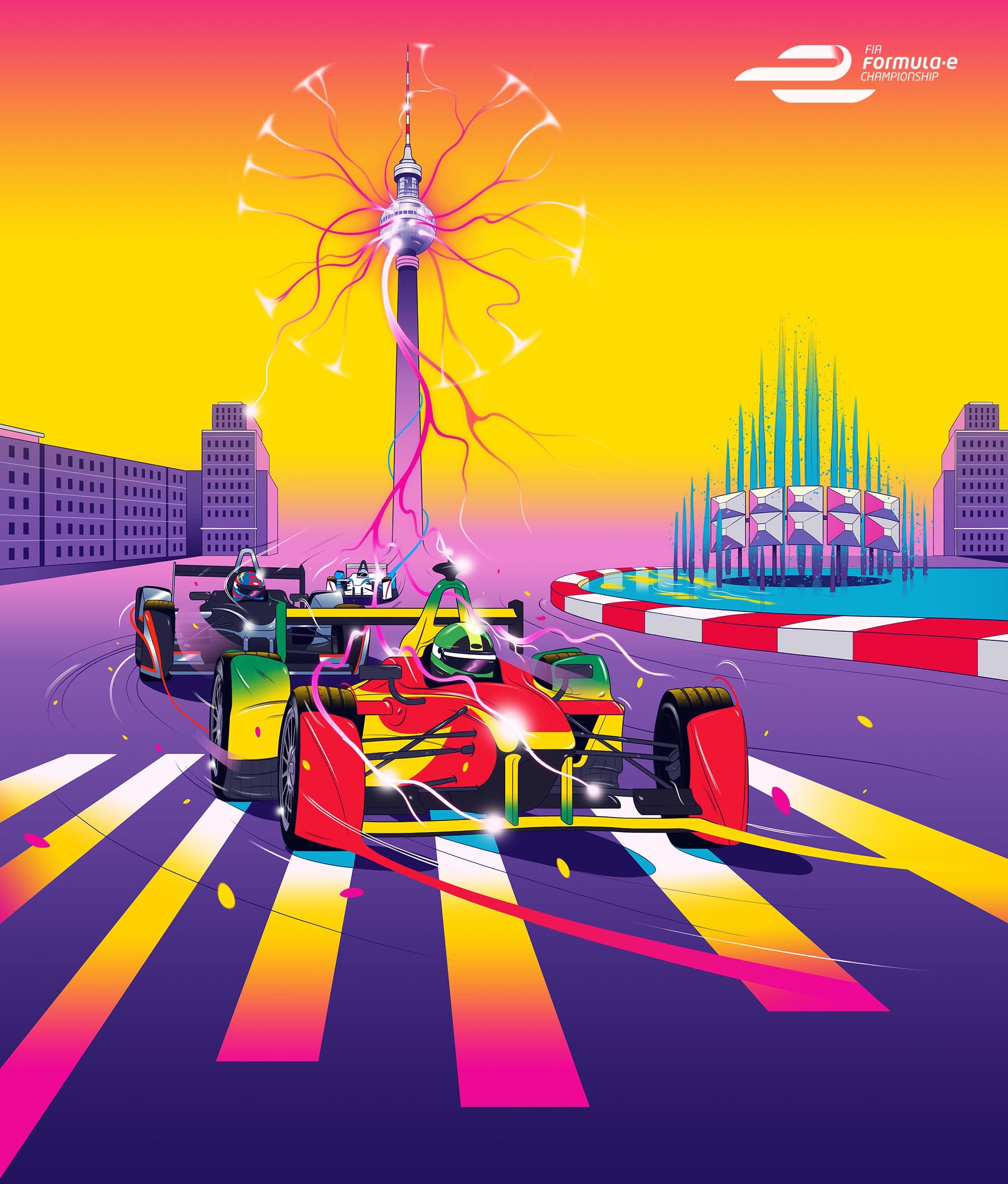 Formula E Electric Racing Motorsport Berlin