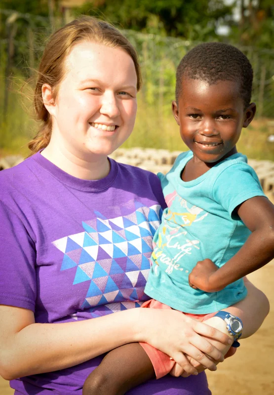 Kayla & the little one that named her "Mama Kay"