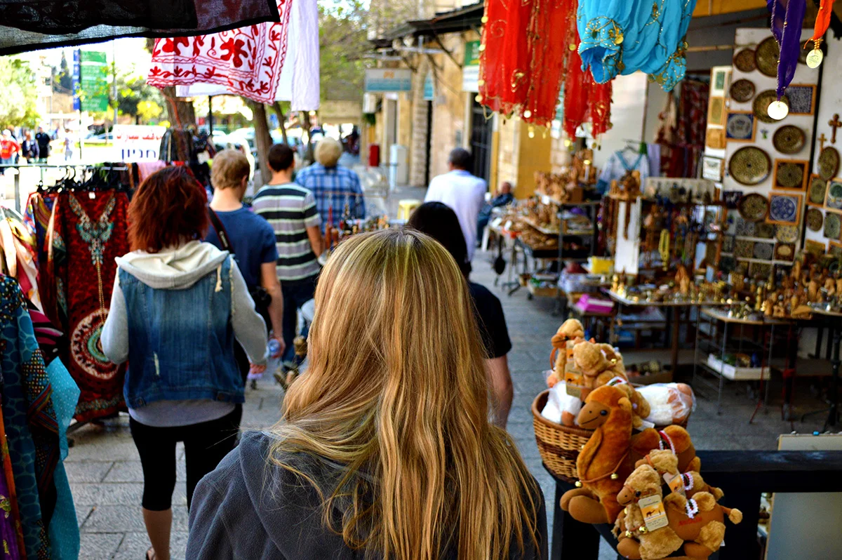 Walking through Nazareth