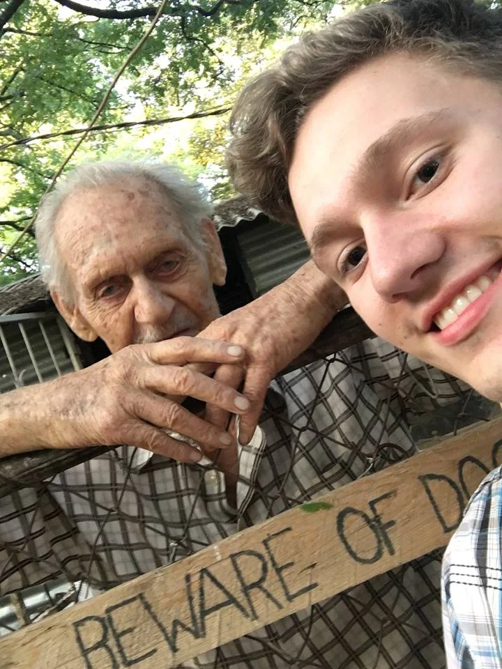 Elliot with Desmond