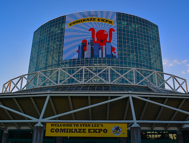  LA convention center in Comikaze regalia.&nbsp; ©West of The Rockies  