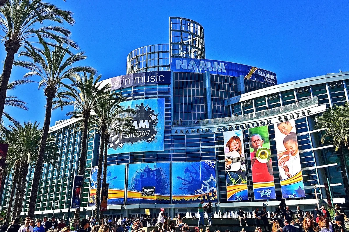 "Well, Hello NAMM!" The Anaheim Convention Centre, 2015.