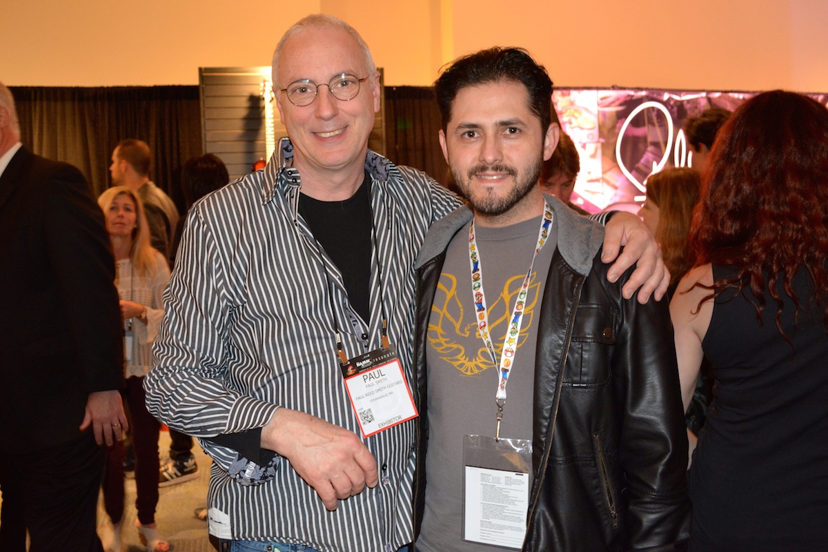 Mr P.R.S. and our very own Frank, NAMM 2015.