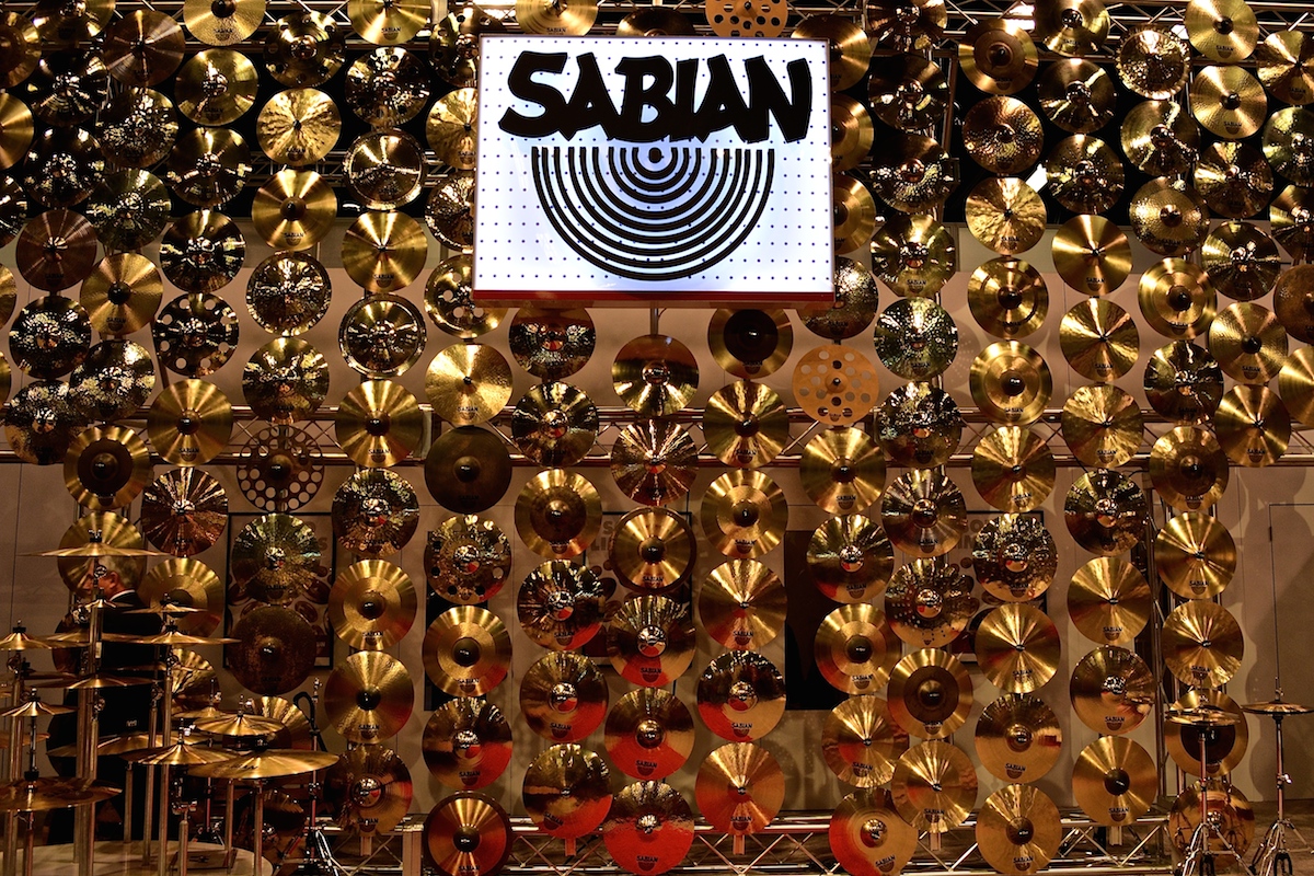 Sabian Cymbals, NAMM 2015. ©WoTR Radio