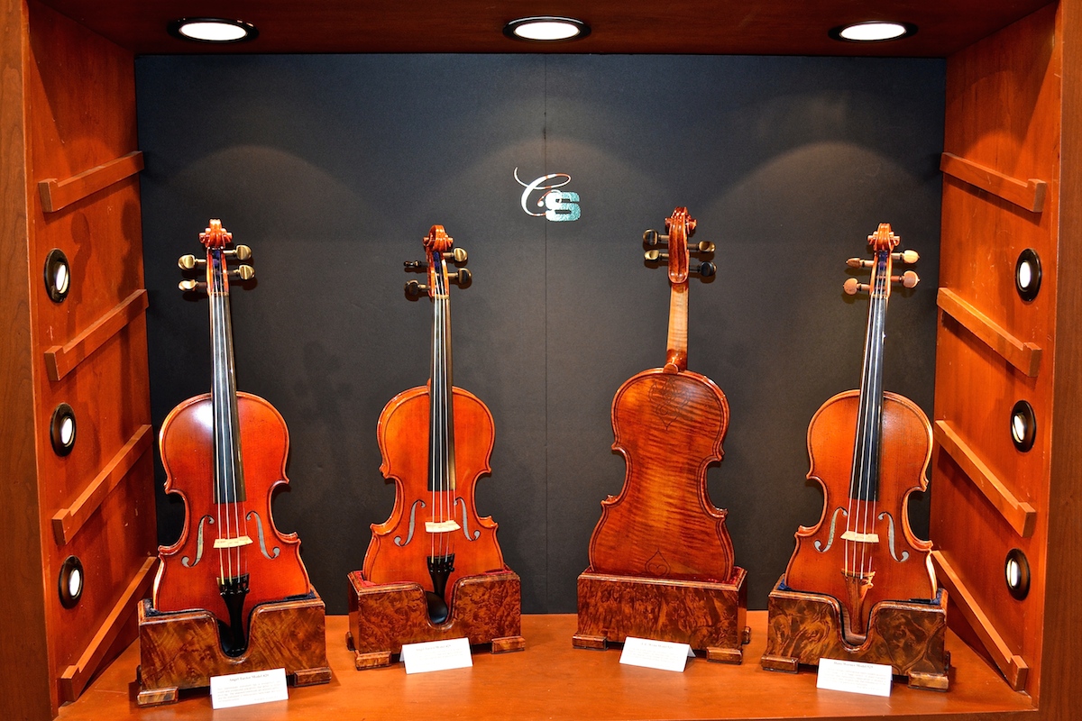 CS Violins, NAMM 2015. ©WoTR Radio