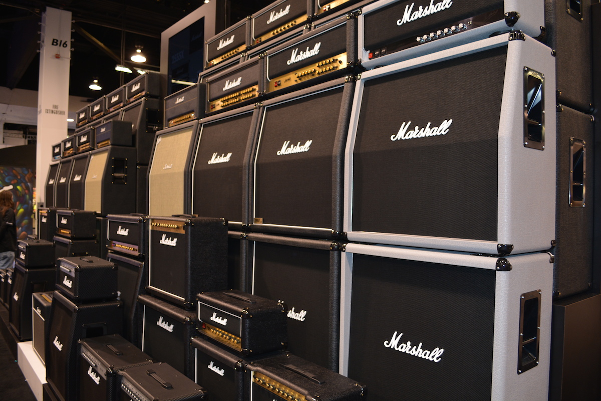 Marshall Amplifiers, NAMM 2015. ©WoTR Radio