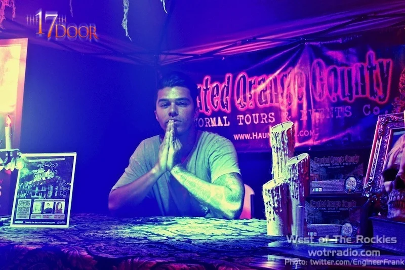Andrew Jacobs ( Paranormal Activity: The Marked Ones , Wuthering High ) - is he praying that he'll survive the night?
