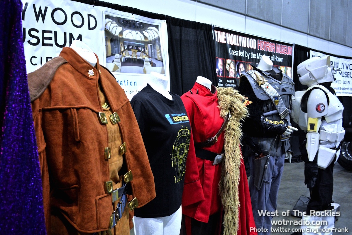 Costumes at the Hollywood Sci-Fi Museum.