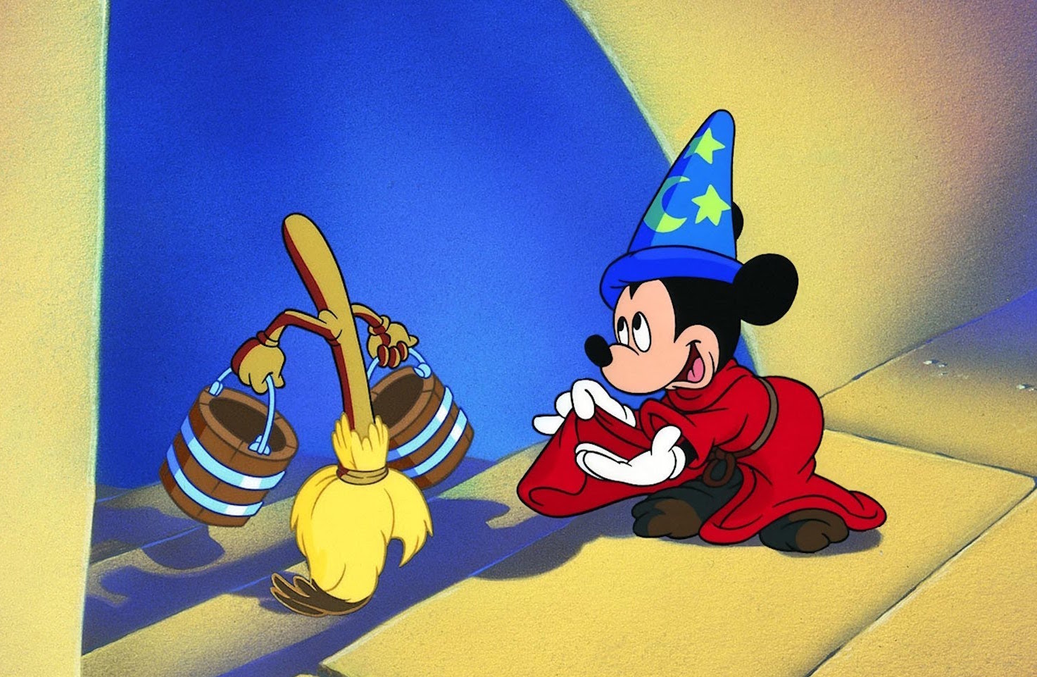 Fantasia , Bob’s favourite Disney movie; it boasts an impressive 16-Track Soundtrack, a ridiculous feat for the 40s. (Photo taken from the original trailer. Copyright: Disney )