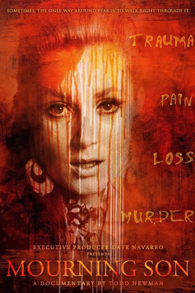 Mourning Son movie poster featuring artwork by Aneta and Samppa Von Cyborg.