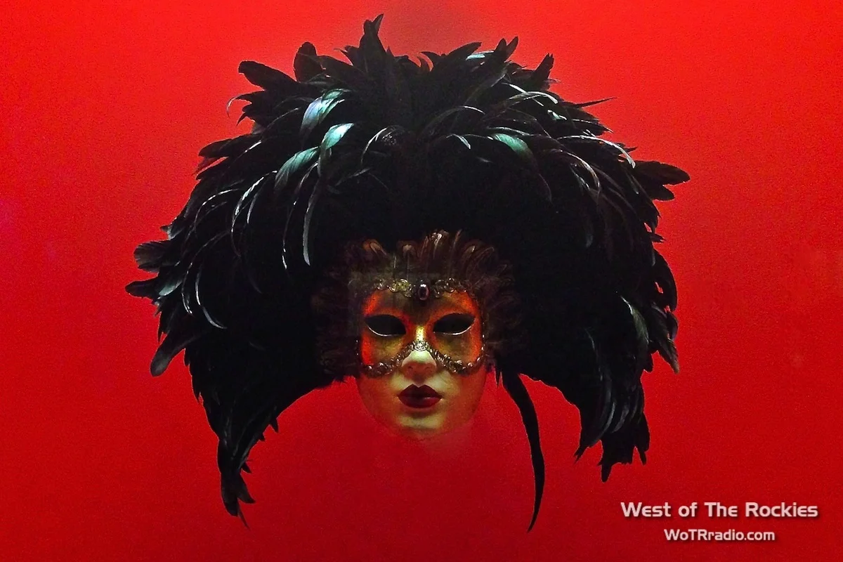Mask used in Kubrick's last film, Eyes Wide Shut ; on display at LACMA - March 2013