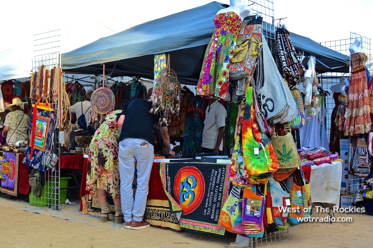 Vendor booths at CITD stocked with a wide array of whimsical gifts and mystical artifacts.