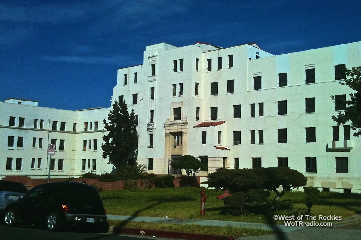 The haunted Linda Vista Hospital located in Boyle Heights, California - April 2011 ©WoTRradio.