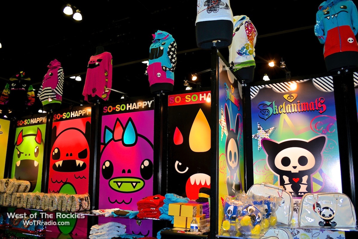 So So Happy - Skelaminals booth at Stan Lee's Los Angeles Comic Con 2016.
