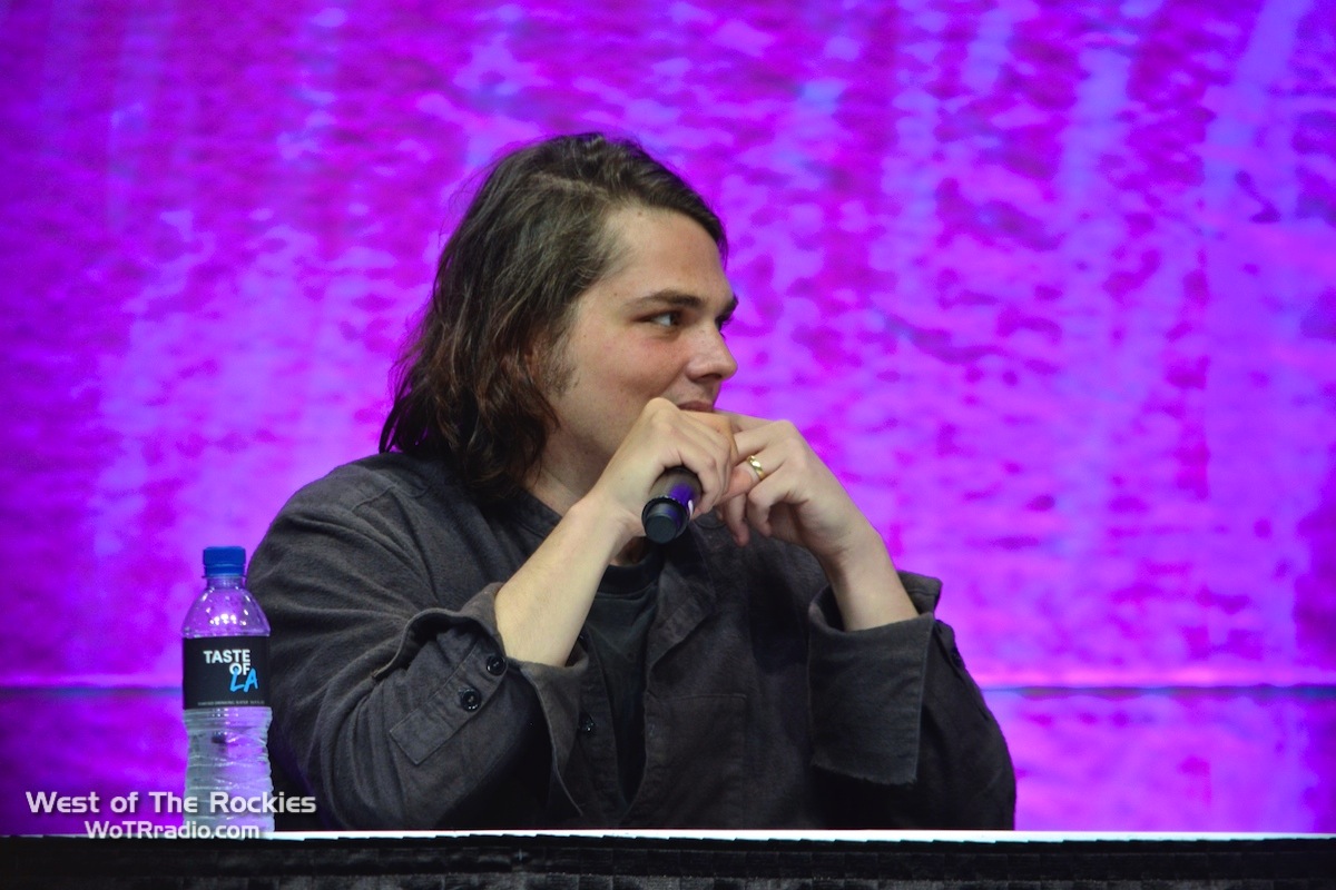 My Chemical Romance frontman & comic book creator, Gerard Way.