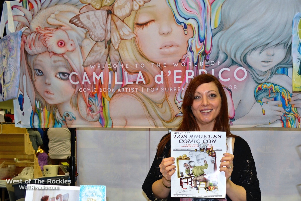 This year's program guide cover was created by the amazingly talented artist, Camilla d'Errico .