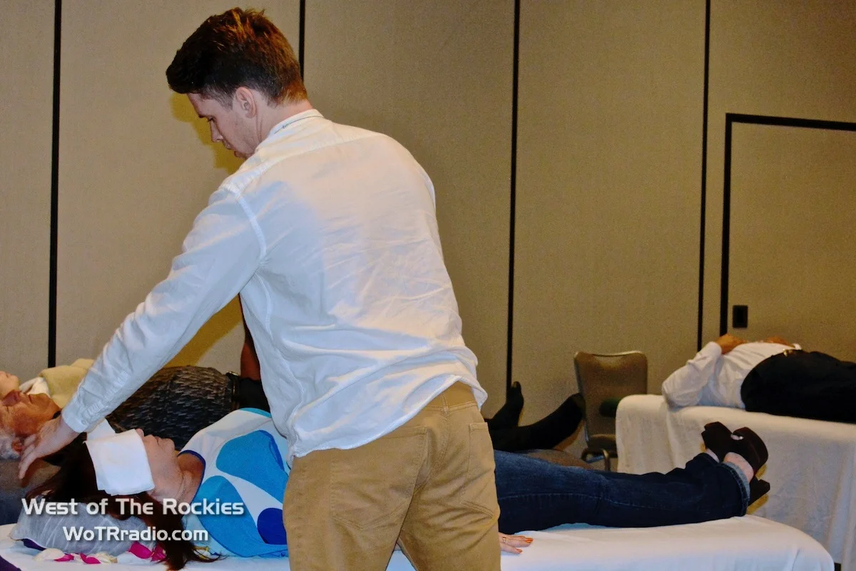 Veterans were able to experience some of the holistic treatments offered by the practitioners of Heaven and Earth Oasis.