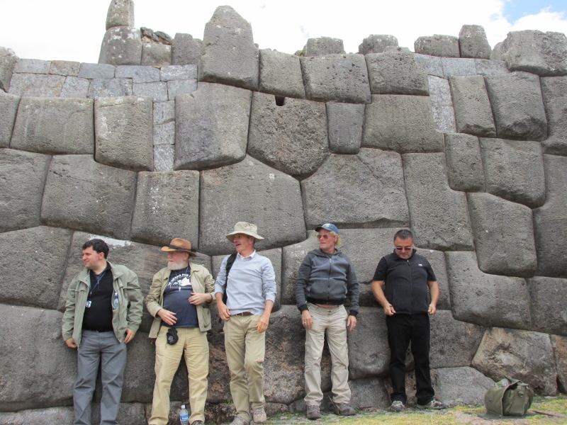 The polygonal wall of Sachsayhuaman: Every stone is of a different shape and size. Many fit so tightly together that you can’t fit a human hair in the joints. Image by HiddenIncaTours.com