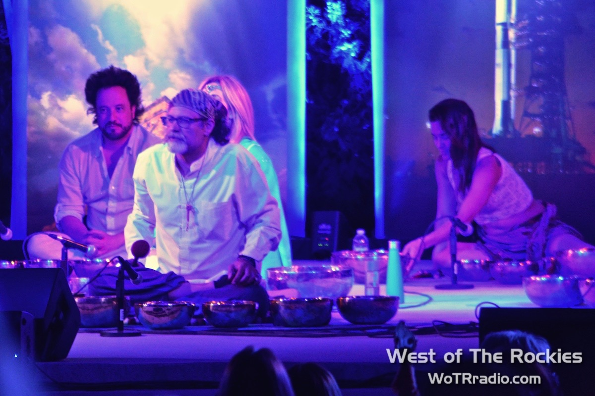During the Special Presentation: 333 Tibetan Healing Bowls with Dr. Dream.