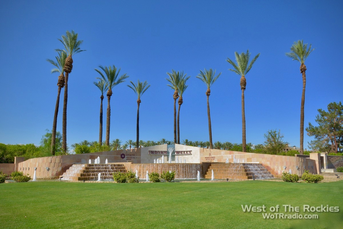 Entrance, Indian Wells Renaissance Spa &amp; Hotel Resort. Contact In The Desert 2019.