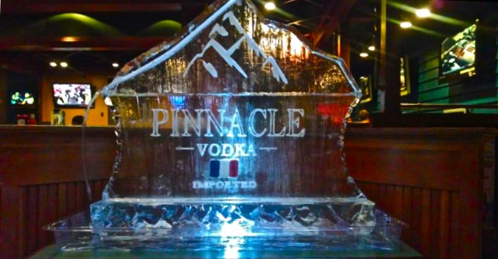 Pinnacle Vodka Ice Luge by Ice Lab