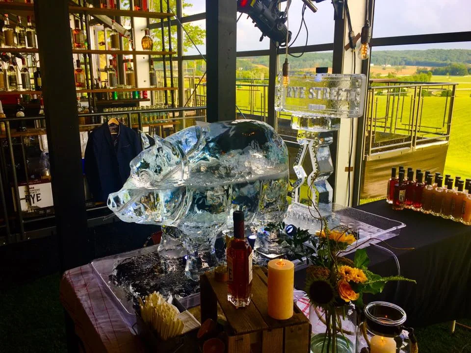 BBQ Ice Luge
