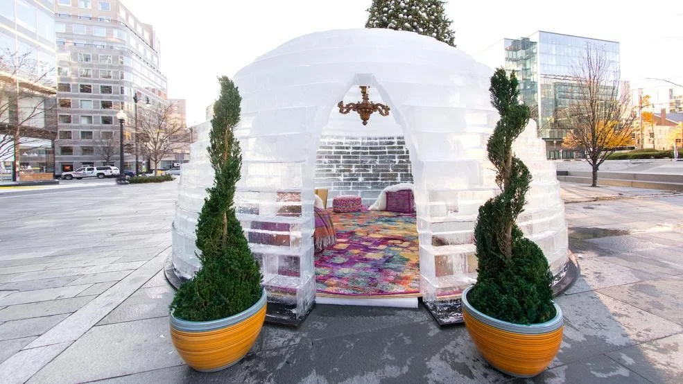Washington DC Ice Igloo