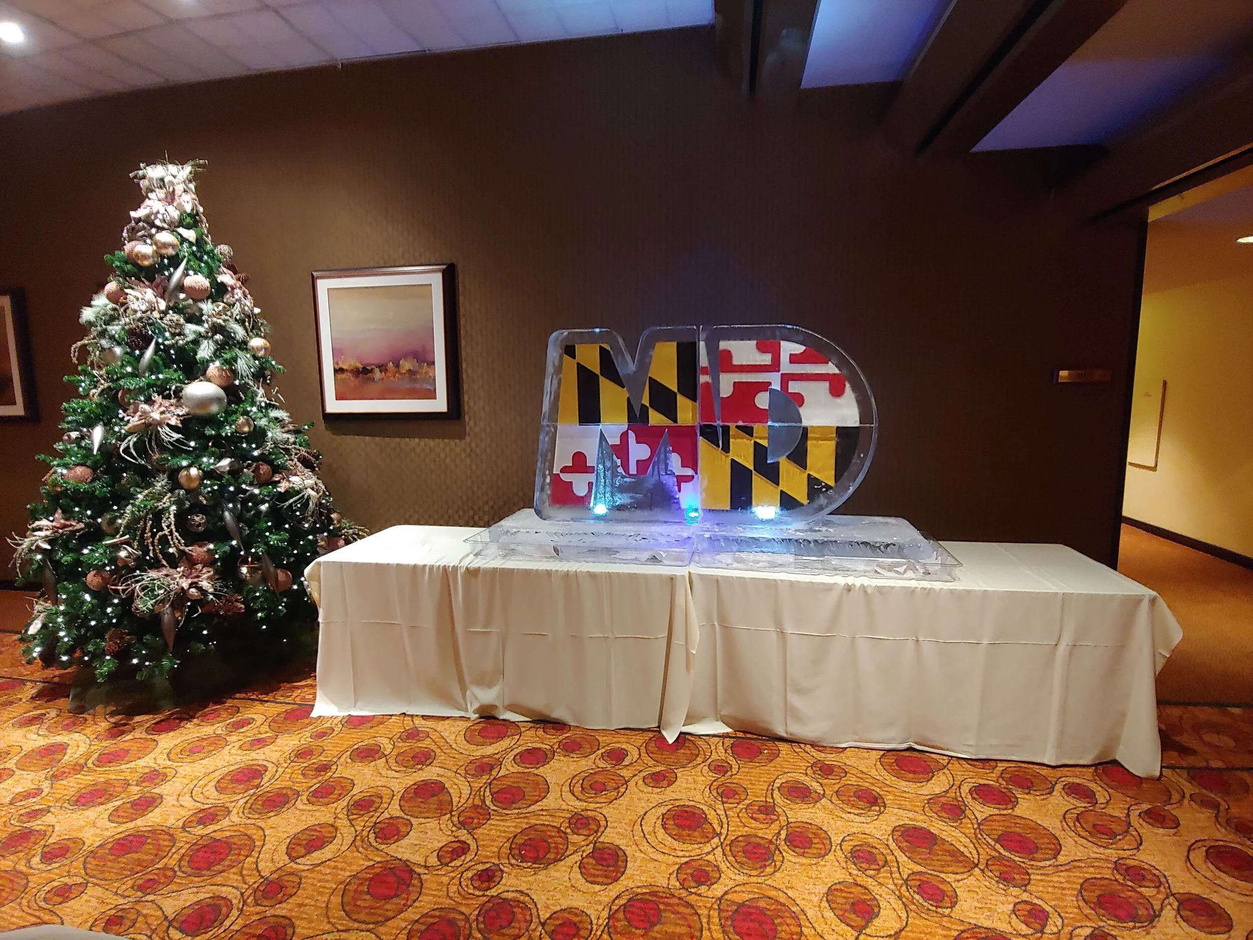 Maryland State Ice Sculpture