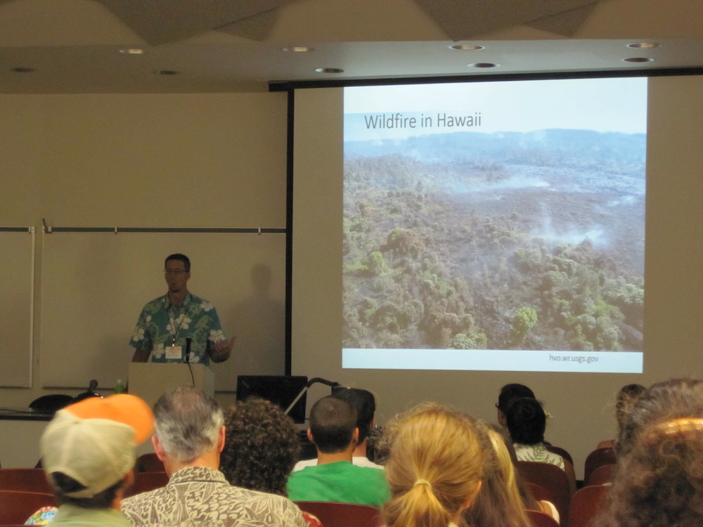 Creighton Litton (UH Manoa) talks wildfire in Hawaii and its impacts on carbon emissions.