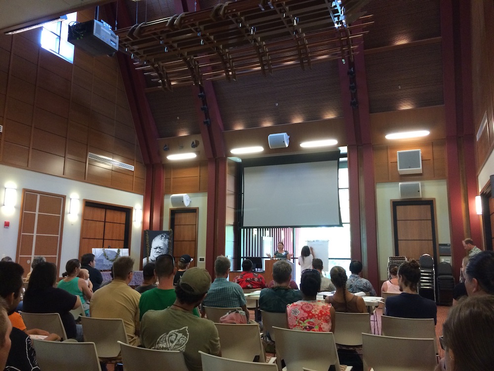 Puuwaawaa management plan workshop full of fruitful discussion.