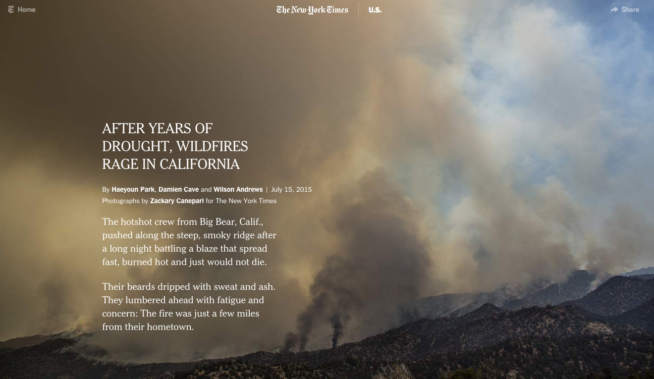 Screen capture from New York Times.