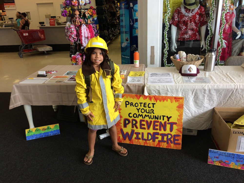 Wildland Firefighter photo also comes in Polaroid (which the keiki get to keep!)