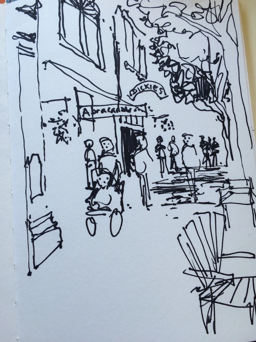 Example of an illustration from the work session.