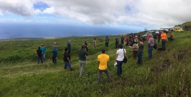HWMO is working with its Pacific partners to bring national wildfire preparedness programs to the local level. Photo Credit: HWMO