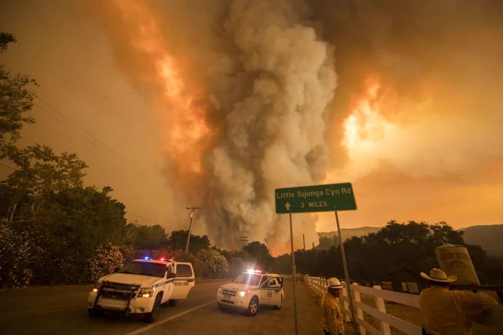 Sand Fire. (Credit - Center for Investigative Reporting)