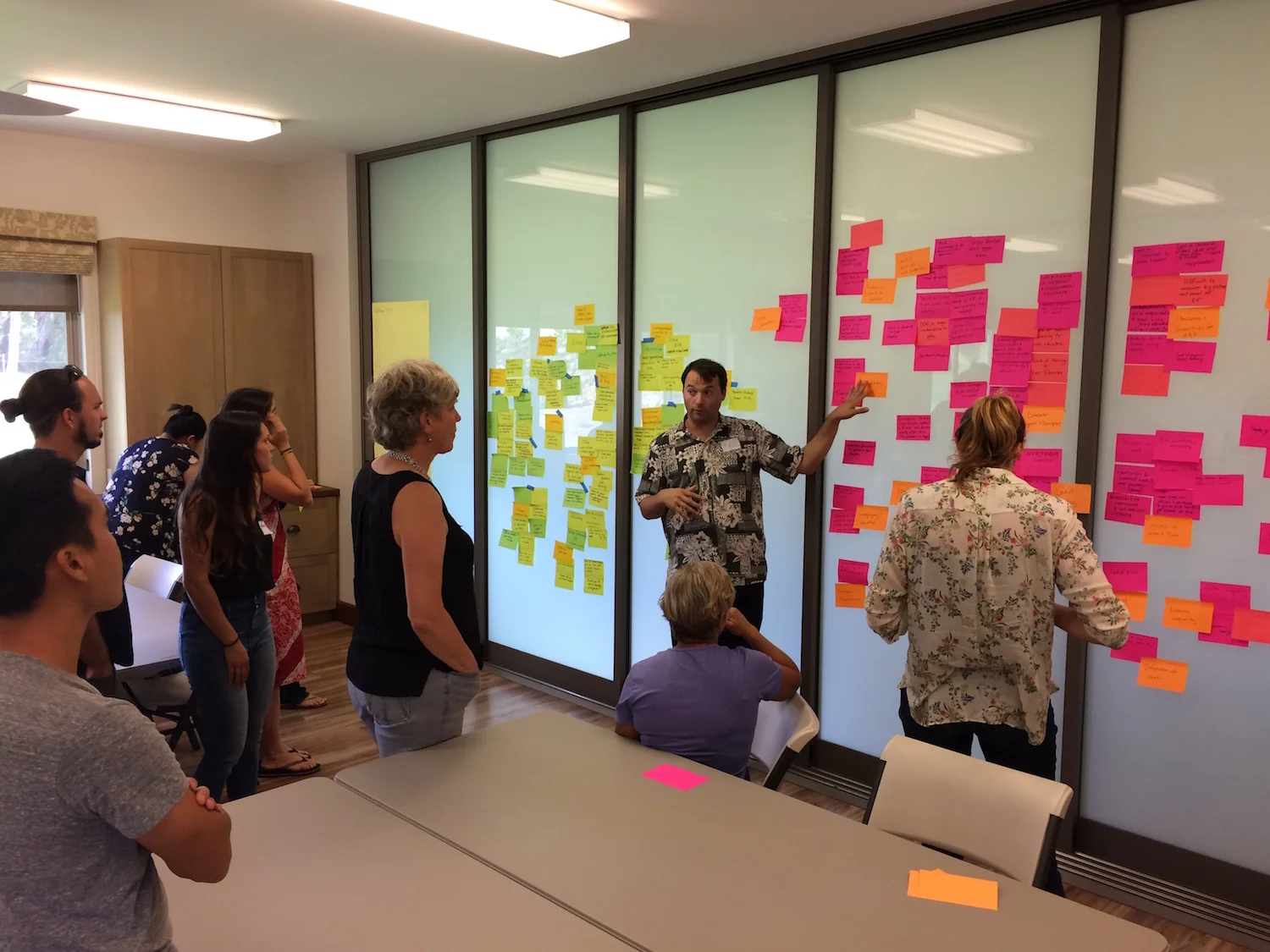 Posting and discussing input on challenges and opportunities of ʻaina-based education in Hawaii.
