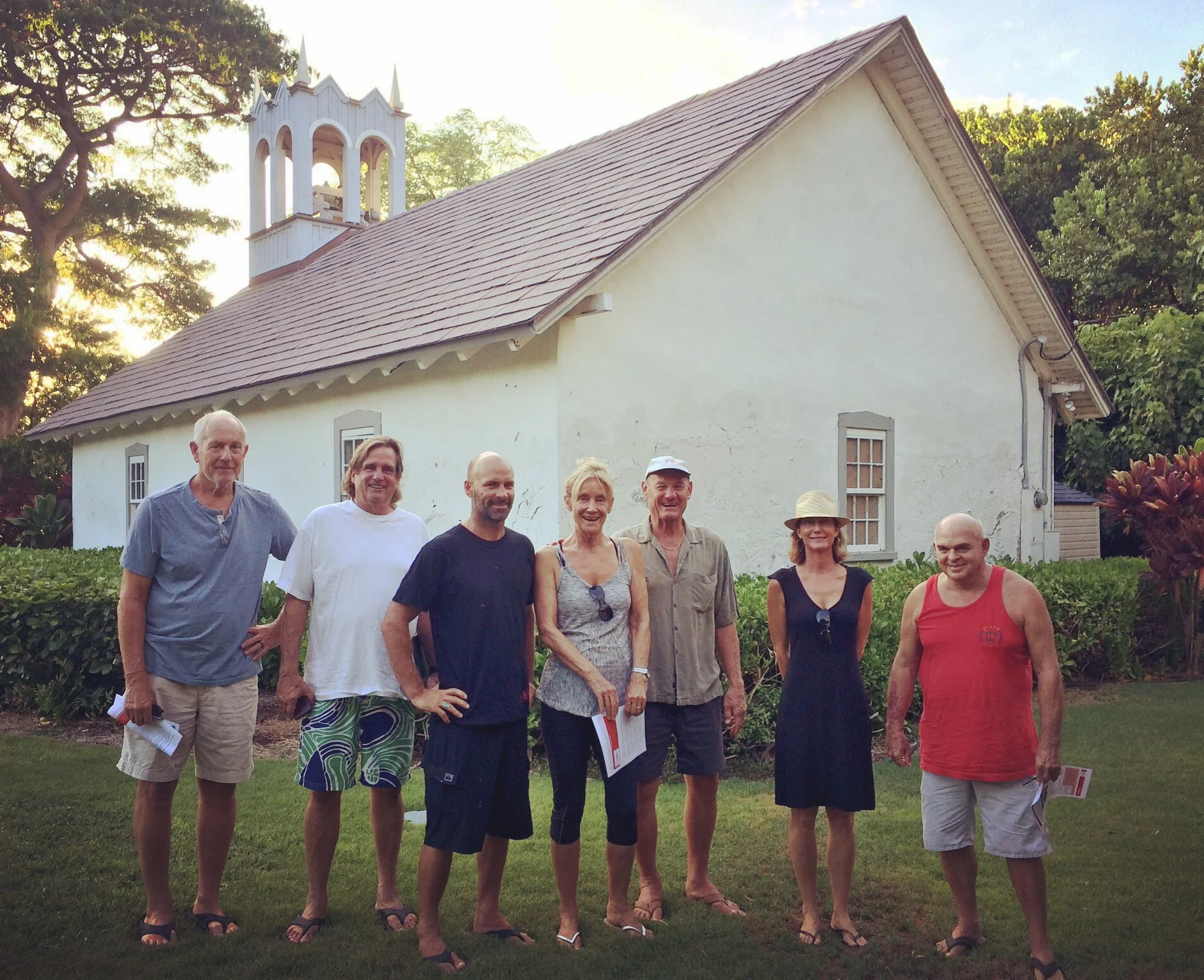Some of the members of the Puako Firewise Committee who helped the community achieve Firewise Communities recognition.