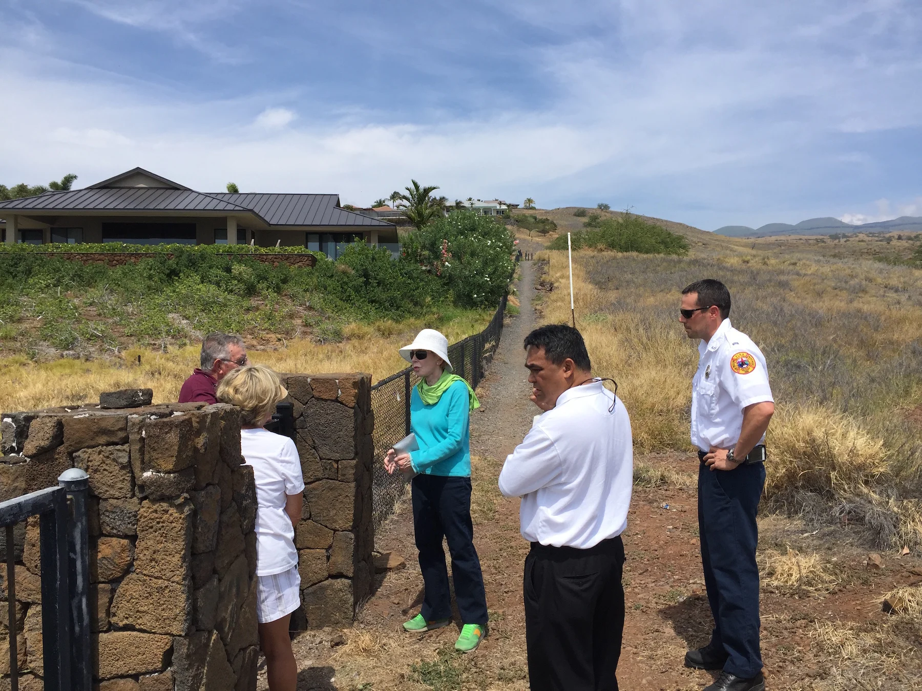 HFD, Hawaiiana Management Company, HWMO meeting with Kohala Waterfront residents.