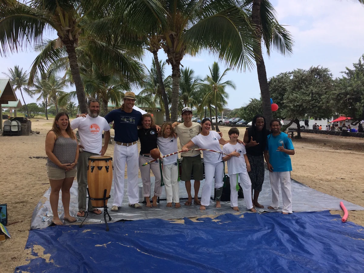 Capoeira workshop and performances thanks to Capoeira Agua de Beber - UCA Hawaii and friends.