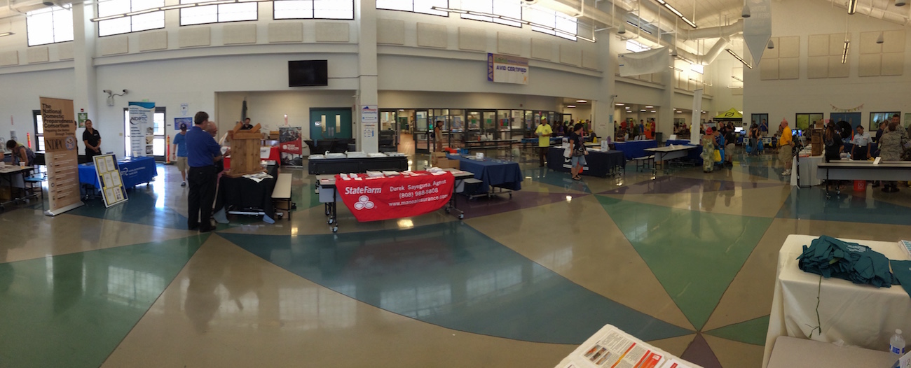 2016 Ewa Beach Emergency Preparedness Fair from the HWMO booth.