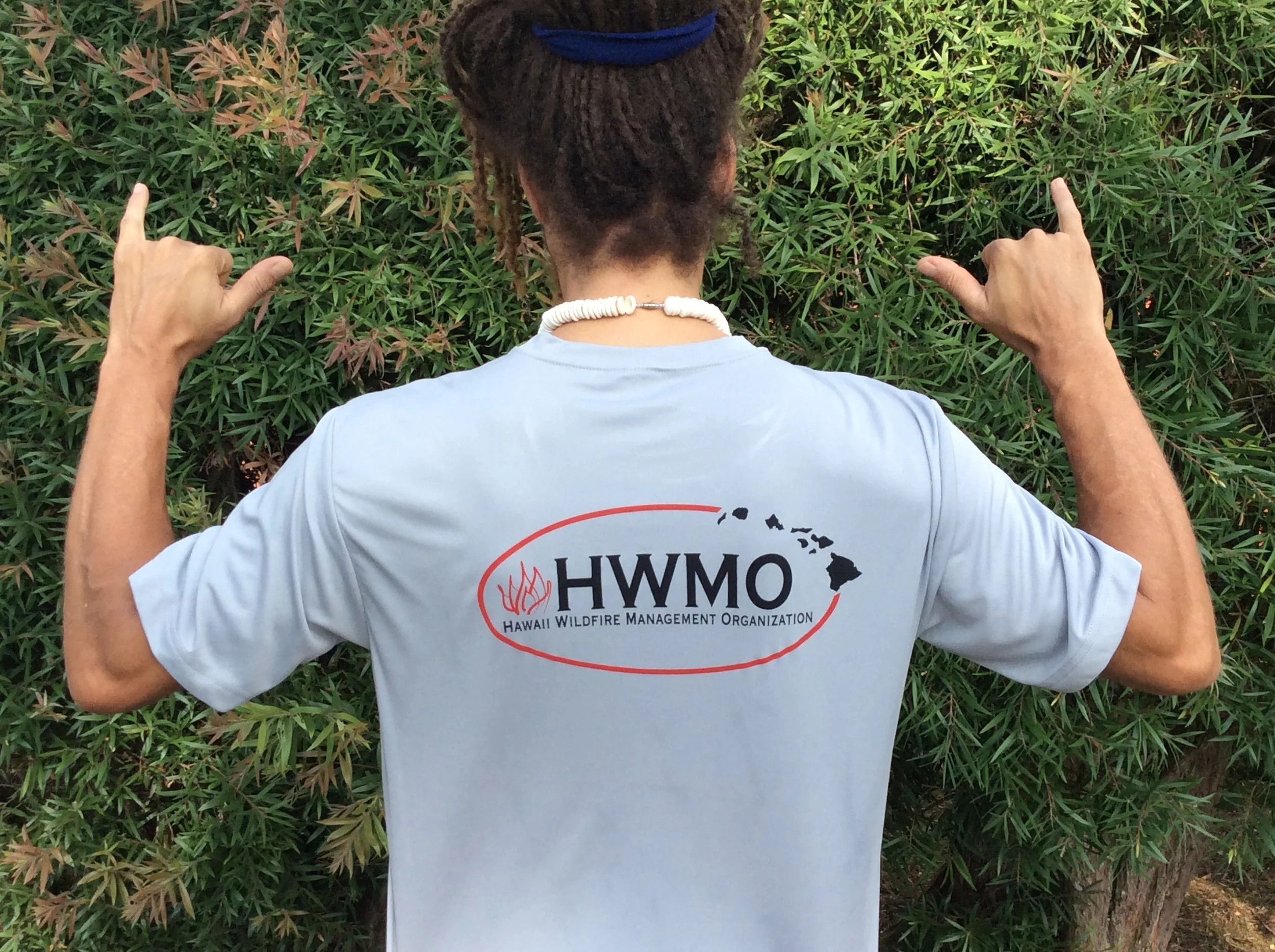 HWMO Logo Rash Guards — Hawaii Wildfire Management Organization