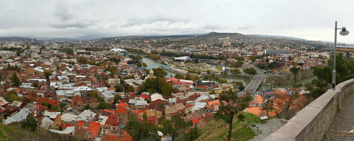 Панорама Тбилиси