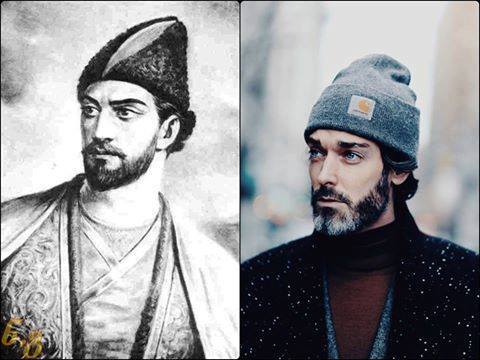 Слева Шота, справа - Ричард