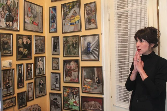 Три репортажа из мастерской тбилисской художницы. Второй: тени