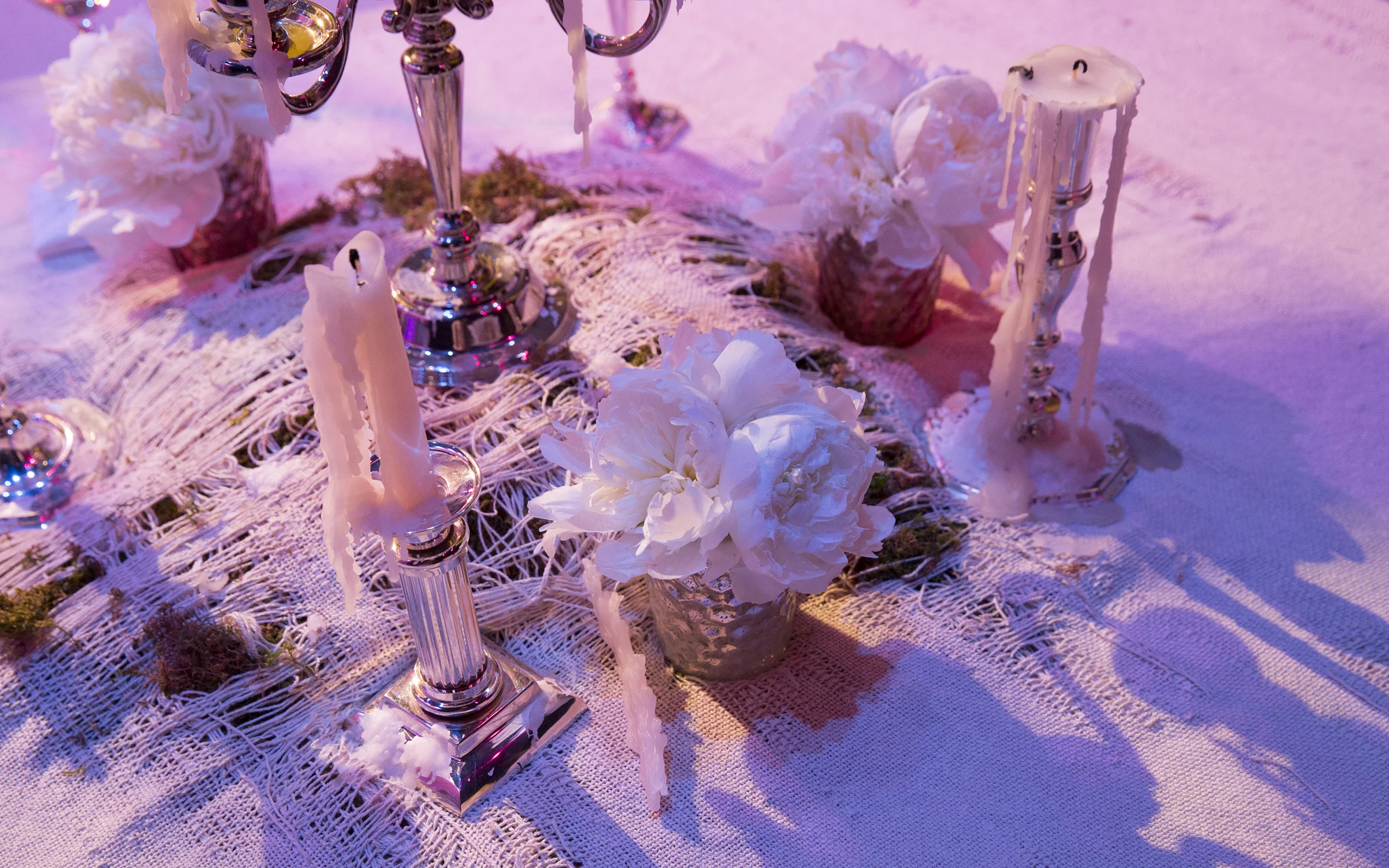 detail: SCADstyle Commissioned Tablecloths