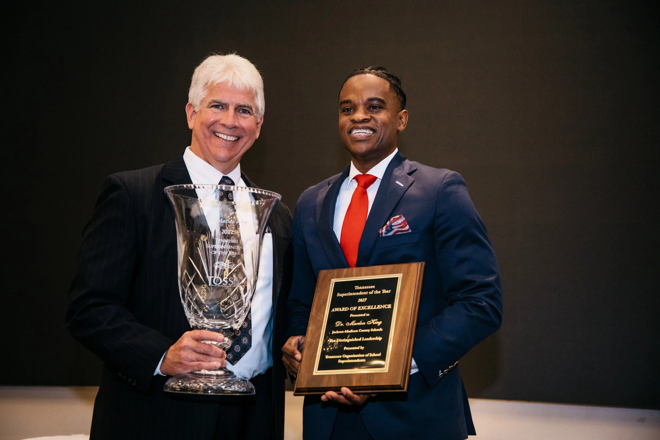 DR. MARLON KING NAMED 2027 TENNESSEE SUPERINTENDENT OF THE YEAR
