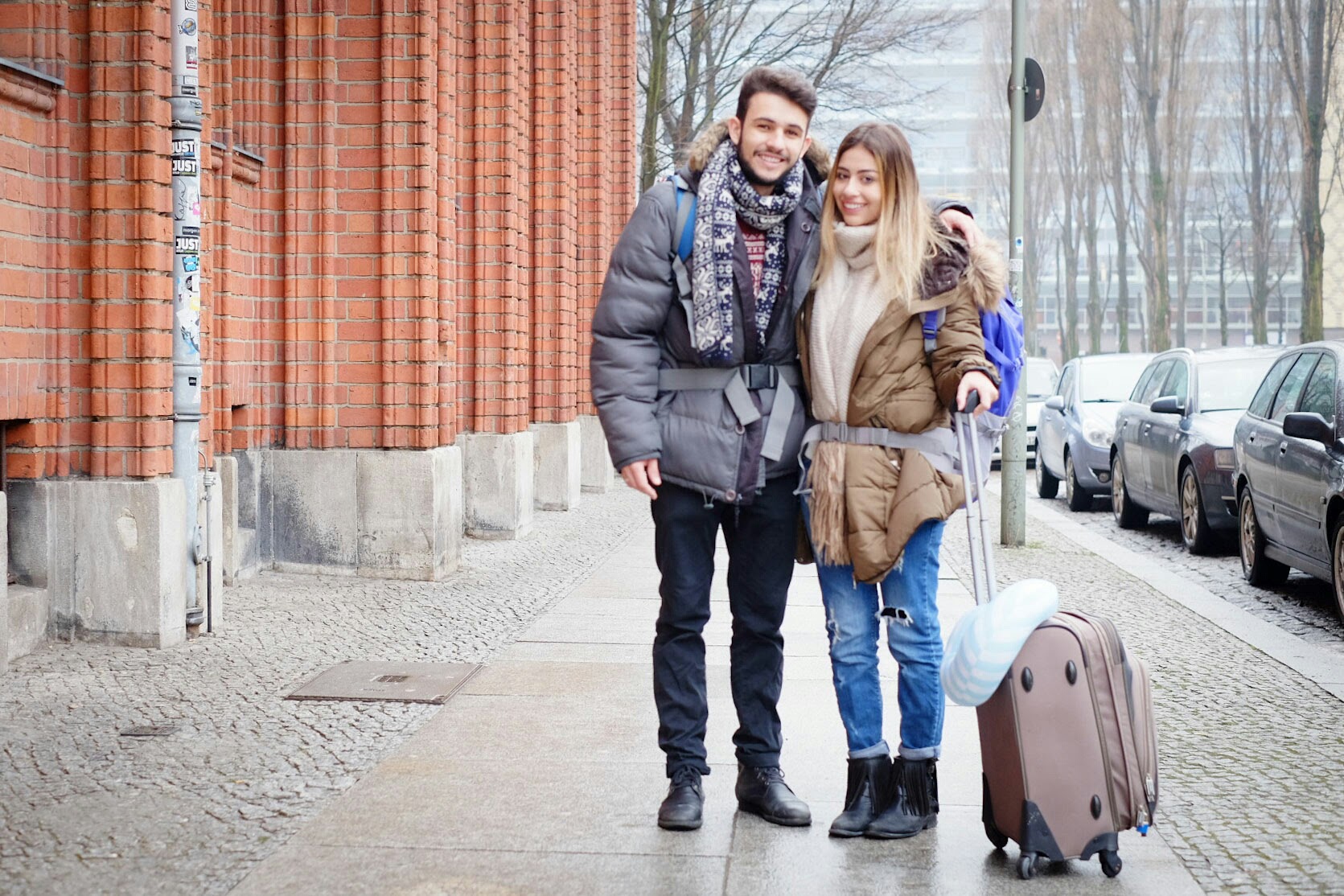 Amanda and Victor, just before they left Berlin